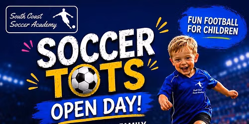 South Coast Soccer Tots Open Day 
