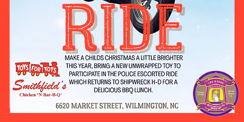 Toys for Tots Motorcycle Ride