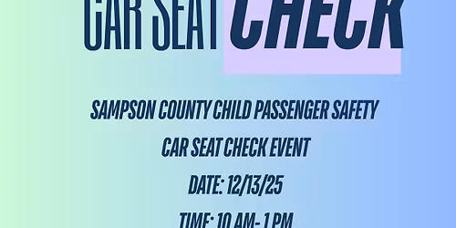 Car Seat Check Event