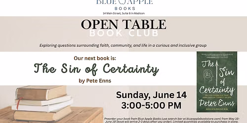 The Open Table Book Club - June Gathering