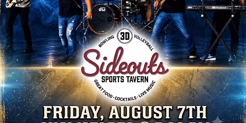 SToRM at Sideouts Sports Tavern In Island Lake Aug 7th