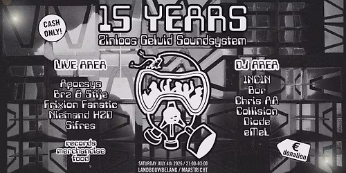 15 Years of Zinloos Geluid!