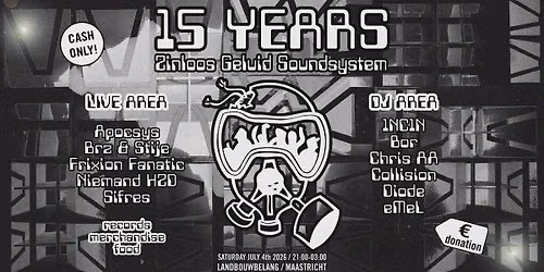 15 Years of Zinloos Geluid!