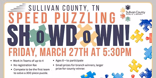 All Branches Sullivan County Speed Puzzling Showdown 