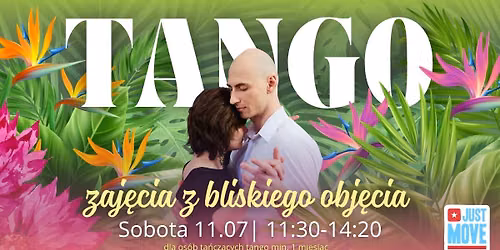 Tango - zaj\u0119cia z bliskiego obj\u0119cia od podstaw z Ewelin\u0105 i Robertem- 11.07