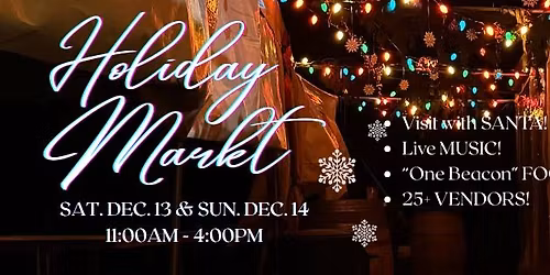 3rd Annual Holiday Market with Priam Vineyards
