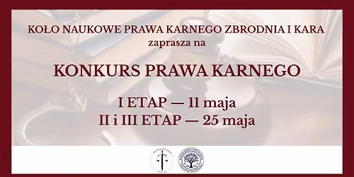 Konkurs z Prawa Karnego