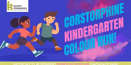 Corstorphine Kindergarten Colour Run 2025