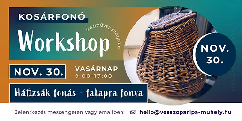 Kos\u00e1rfon\u00f3 Workshop - h\u00e1tizs\u00e1k fon\u00e1sa
