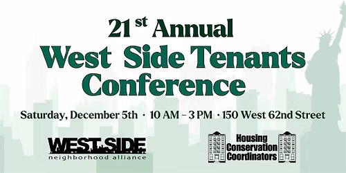 21st Annual West Side Tenants Conference