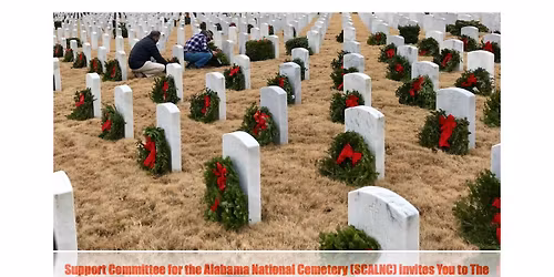 Wreaths Across America at the Alabama National Cemetery