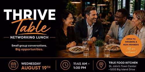 THRIVE Table | Networking Lunch