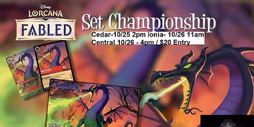 Lorcana Fabled Set Champs - Cedar