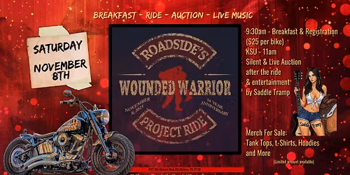 Roadside Wounded Warrior Project Ride