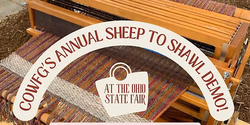 Sheep to Shawl at the Ohio State Fair! 