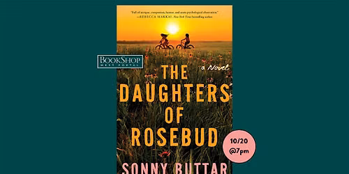Join us to celebrate Sonny Buttar's debut novel The Daughters of Rosebud