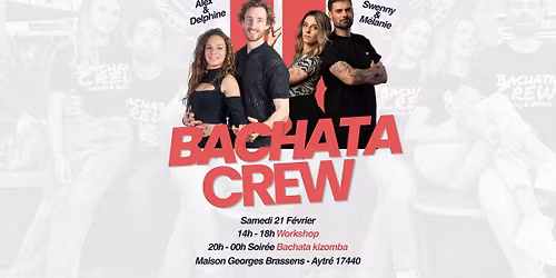 Bachata Crew - Stage et Soir\u00e9ee Bachata Kizomba