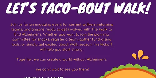 Let's Taco-Bout Walk