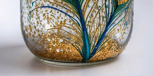 Seasonal Crafting for Seniors: Peacock Feather Lanterns