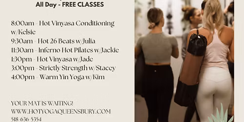 Open House - FREE CLASSES ALL DAY!