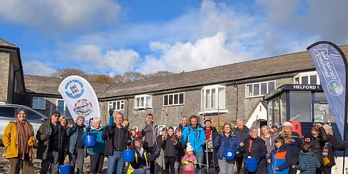Christmas beach clean
