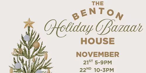 Holiday Bazaar at The Benton House
