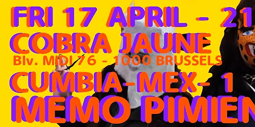 Cumbia - Mex @ Cobra Jaune