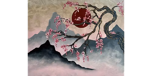 Shimmering Cherry Blossoms - Paint and Sip in Tyler | Classpop!\u2122