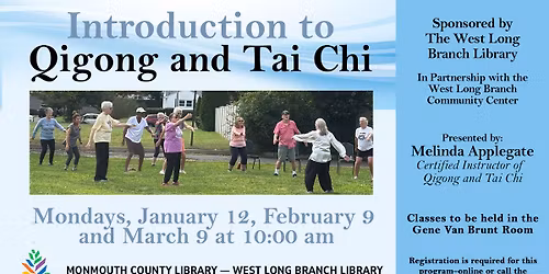 Introduction to Qigong and Tai Chi