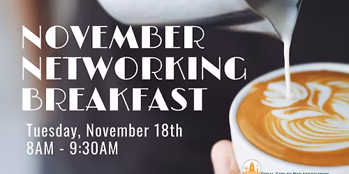 November Networking Breakfast