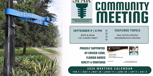 Springfield Quarterly Community Meeting