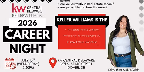 kw Real Estate Career Night with Kelly Johnson