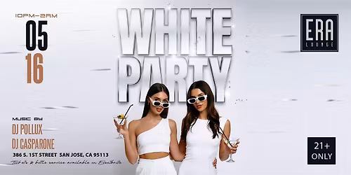 European White Party at Era Lounge