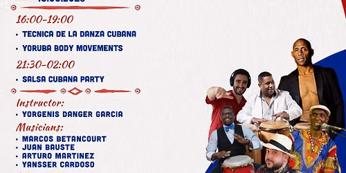 Timbalonia Party & Afro Cuban Bootcamp - Live Percussion 