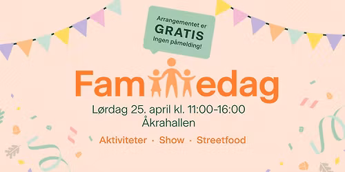 Familiedag i \u00c5krahallen \ud83c\udf89