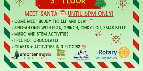 \ud83c\udf85\u2728 City of Youngstown\u2019s 3rd Annual Santa\u2019s Workshop! \u2728@ Downtown Youngstown's Holiday Parade 