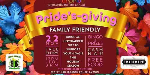 Pride's-giving