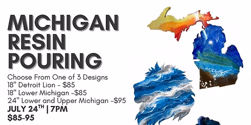 Michigan Resin Pouring Class