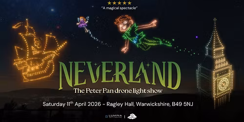 Neverland: The Peter Pan drone light show