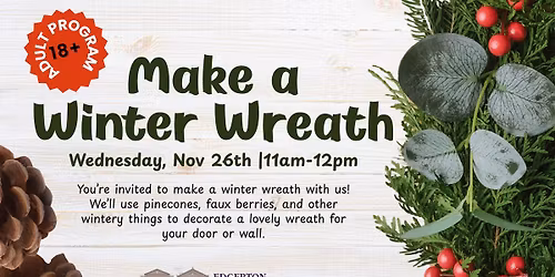 Make a Winter Wreath