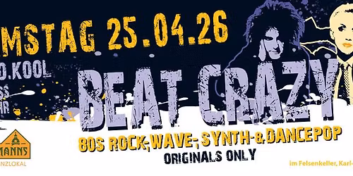 Beat Crazy - Die alternative 80s Party