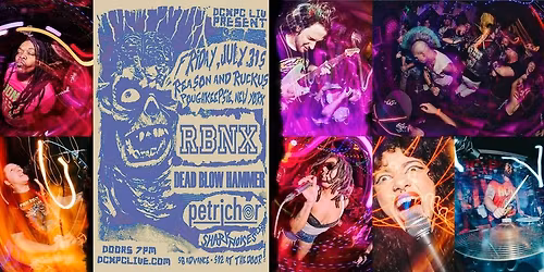 DCxPC Live Presents: Shark Noises, Petrichor, DEAD BLOW HAMMER, and RBNX