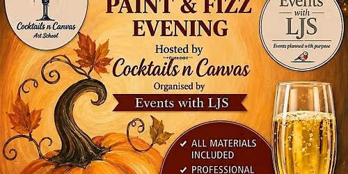 Autumnal Paint & Fizz Evening