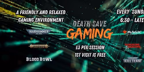 Weekly Tabletop Games Night