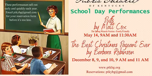 PUFFS School Day Performances