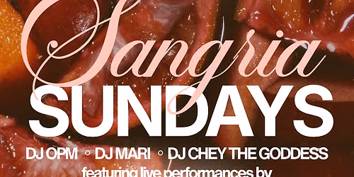 Sangria Sundays \ud83c\udf77\ud83d\udcab