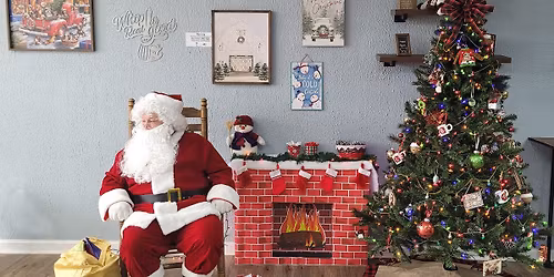 A visit with Santa\ud83c\udf85