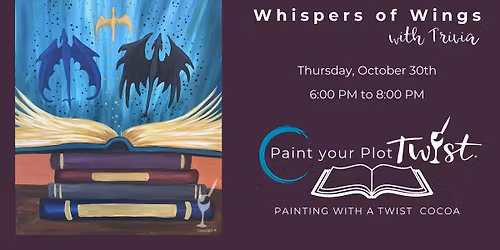 Book Club Paint and Trivia Night: Whispers of Wings