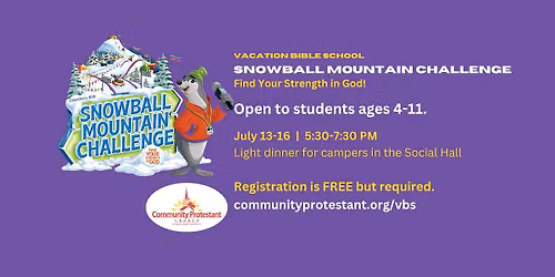Snowball Mountain Challenge VBS