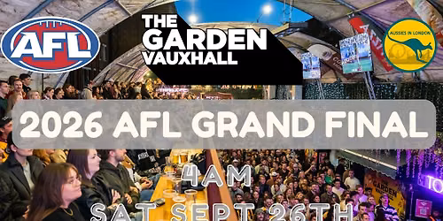 2026 AFL Grand Final - London